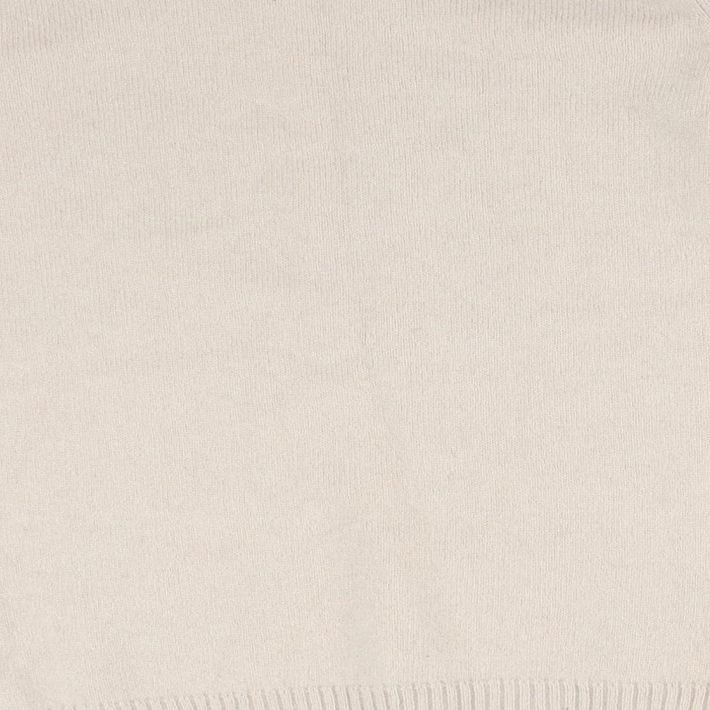ISLE Womens Beige Acrylic Pullover Sweatshirt Size L