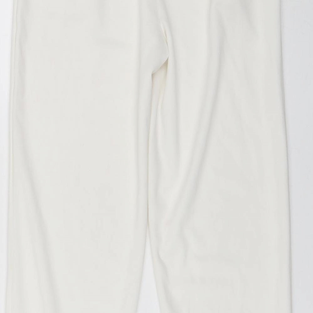 Cherry Koko Womens White Polyester Bloomer Trousers Size M L20 in Regular