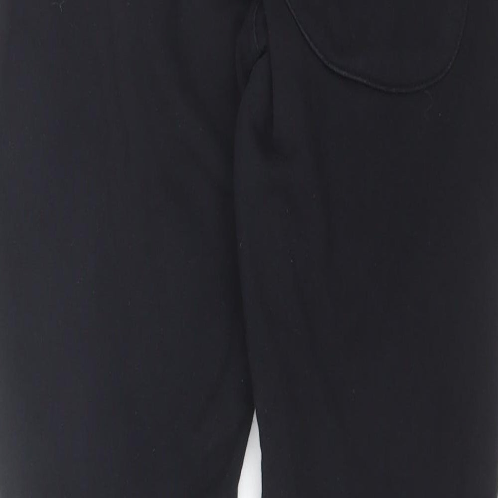304 Womens Black Cotton Sweatpants Trousers Size S L27 in Regular
