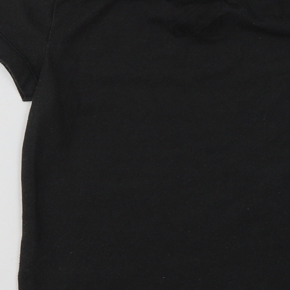 Matalan Boys Black Camouflage Polyester Basic T-Shirt Size 5 Years Crew Neck - Your Rules