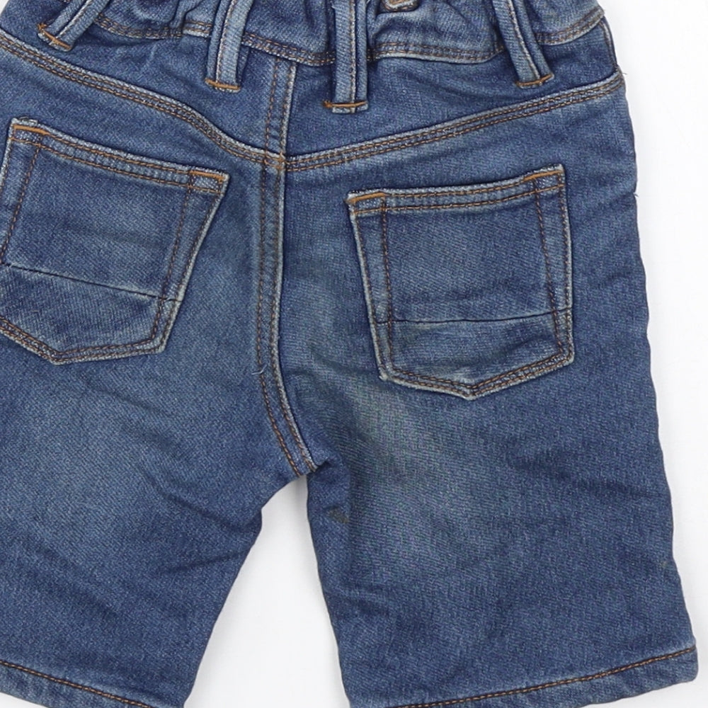 TU Baby Blue Cotton Cropped Jeans Size 12-18 Months