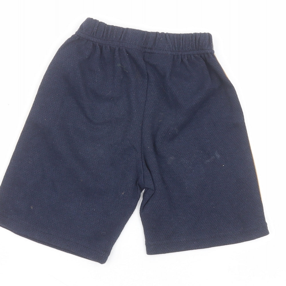 Teddy Togs Baby Blue Cotton Cropped Trousers Size 18-24 Months