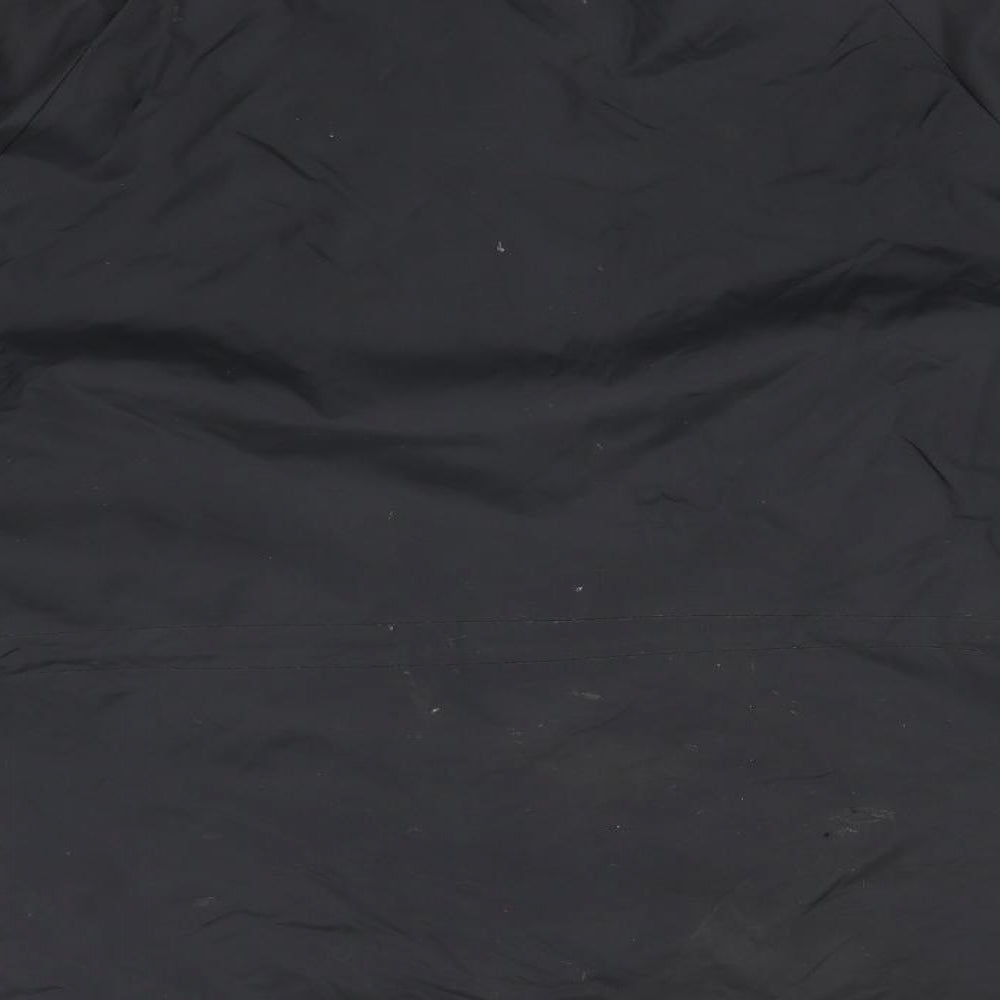 IOMA Mens Black Overcoat Coat Size M