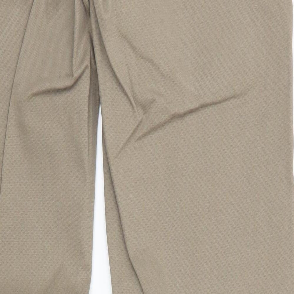 Sirmoney Mens Green Cotton Chino Trousers Size 32 in L32 in Regular - Light green