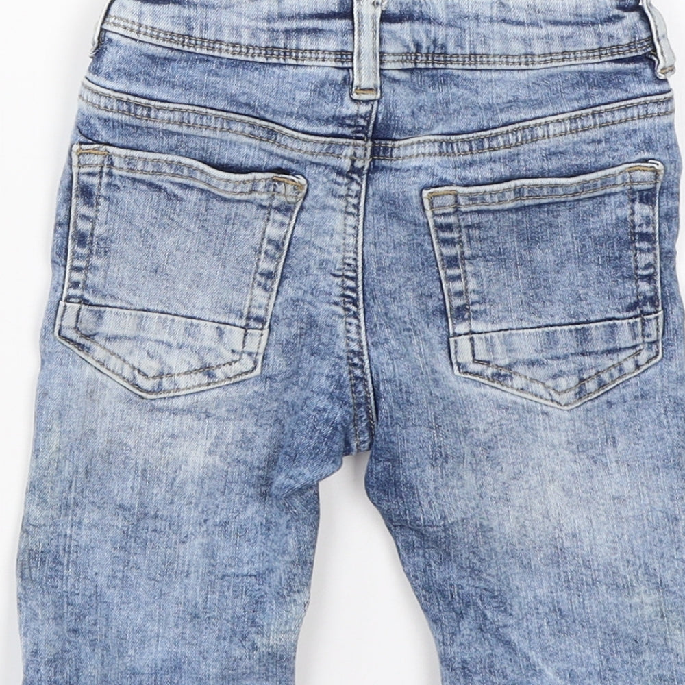 Denim Co Boys Blue Cotton Skinny Jeans Size 2-3 Years Regular
