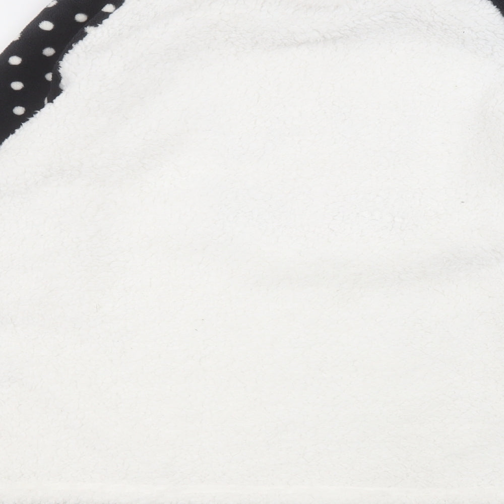 Nutmeg Womens White Round Neck Polyester Pullover Jumper Size 16