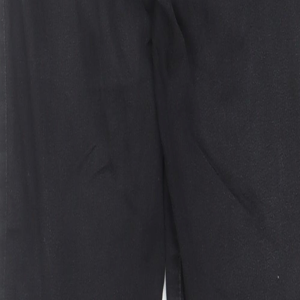 Berska Womens Black Cotton Jegging Jeans Size 8 L28 in Regular