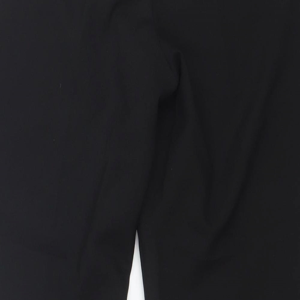 MK One Womens Black Polyester Dress Pants Trousers Size 34 in L22 in Regular