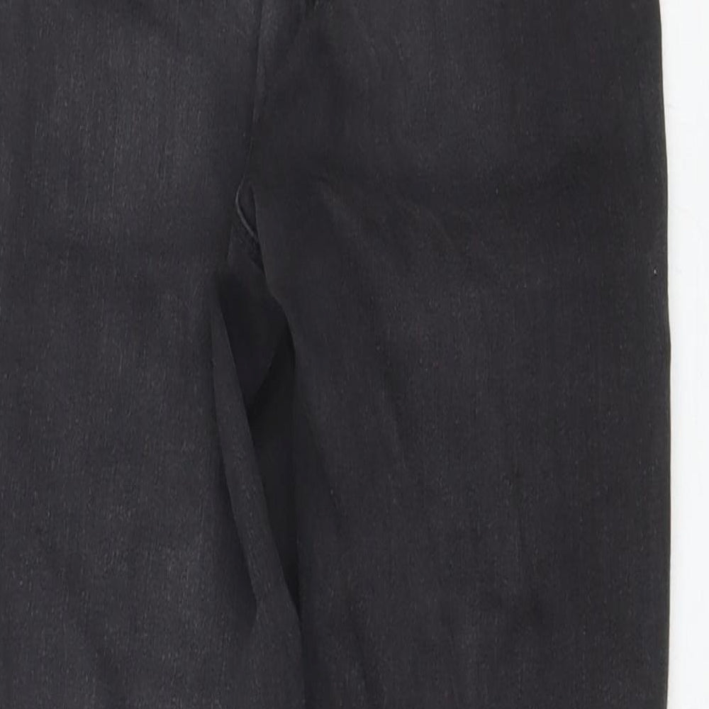 Missguided Womens Black Cotton Skinny Jeans Size 8 L25 in Regular