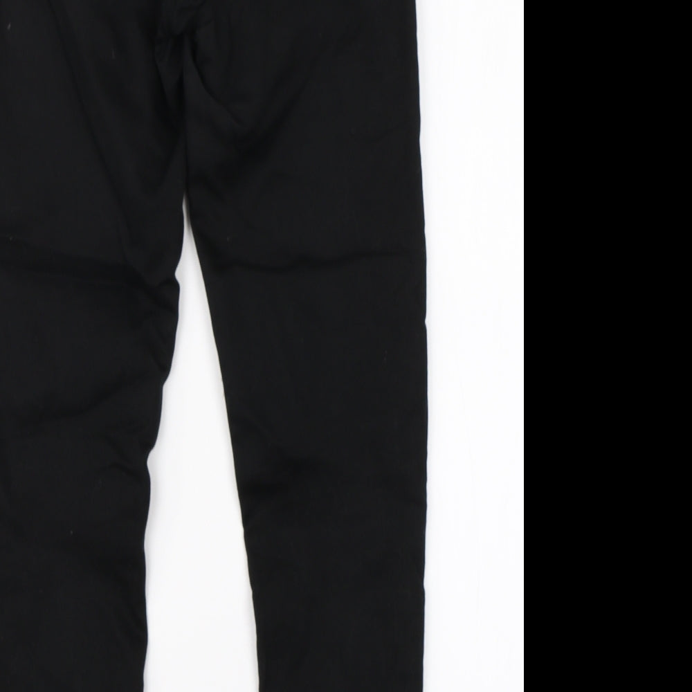 New Look Womens Black Cotton Skinny Jeans Size 10 L25 in Regular