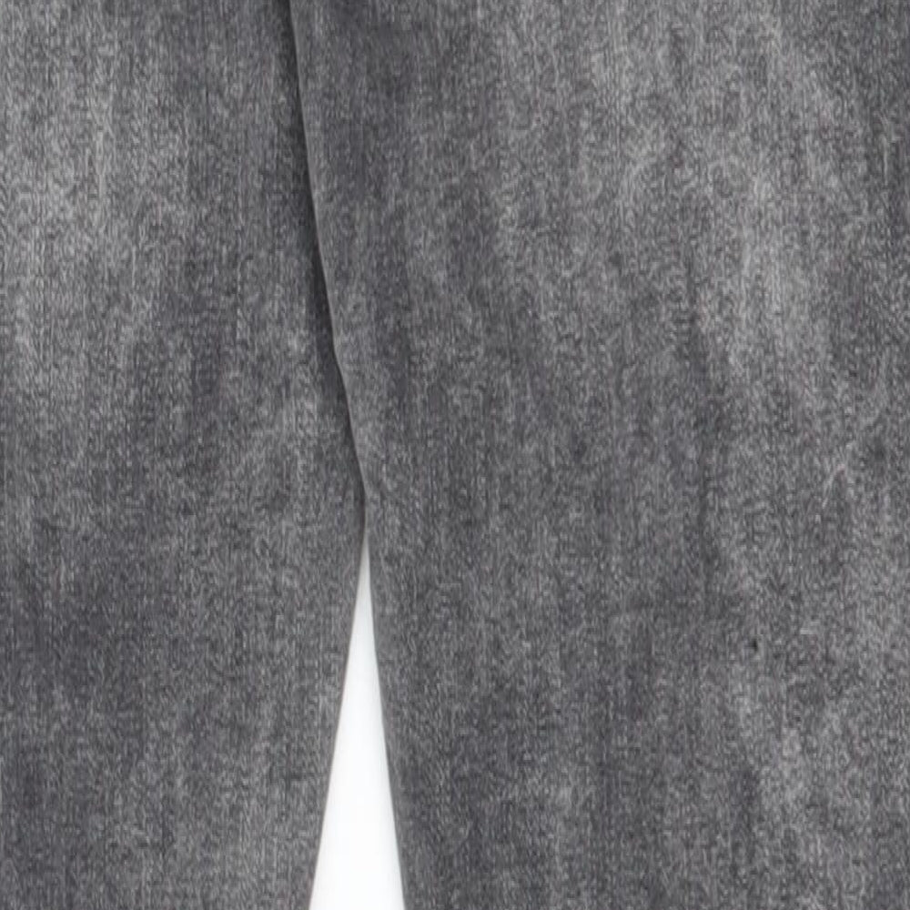 Denim & Co. Womens Grey Cotton Skinny Jeans Size 30 in L30 in Regular