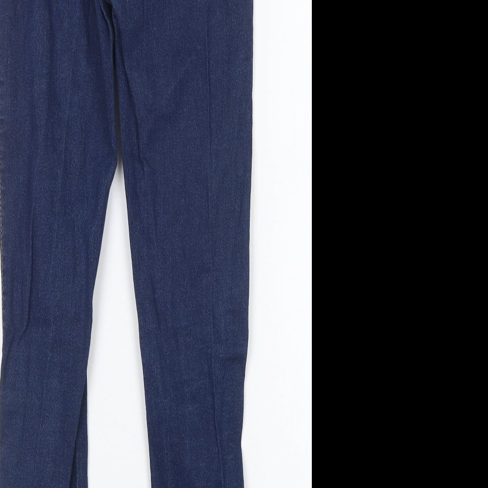 Denim Co Womens Blue Cotton Jegging Jeans Size 8 L26 in Regular