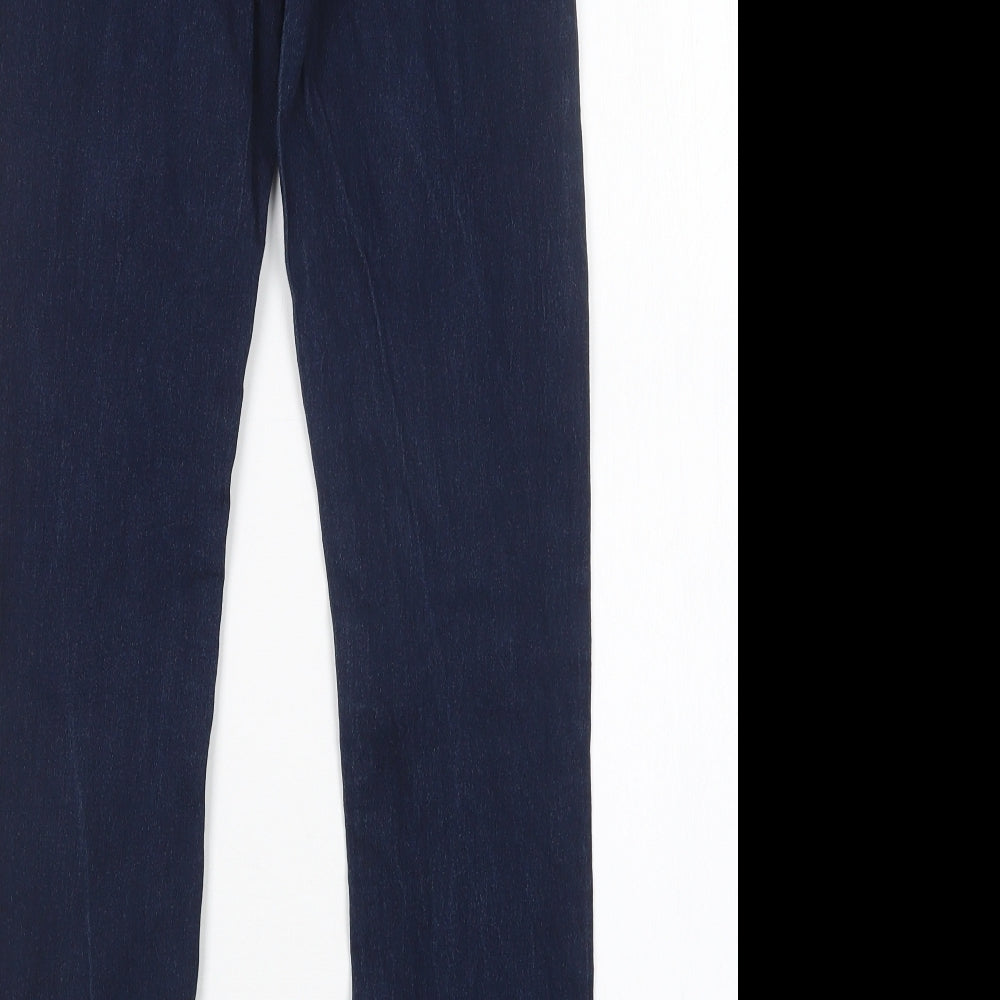 Denim co Womens Blue Cotton Skinny Jeans Size 6 L28 in Regular