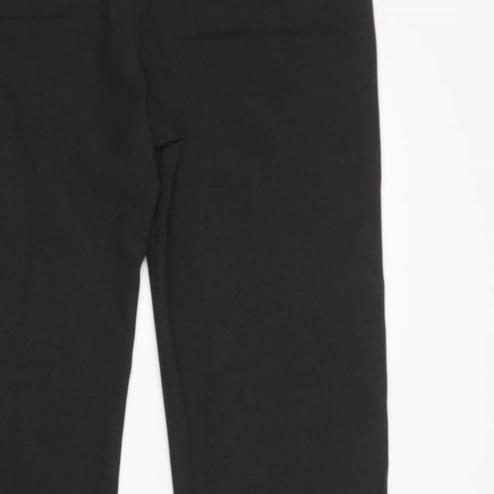 BHS Womens Grey Polyester Trousers Size 16 L32 in Regular