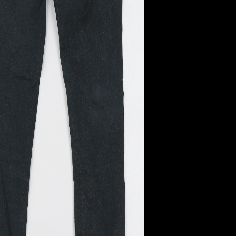 Divided Womens Grey Cotton Skinny Jeans Size 10 L28 in Regular
