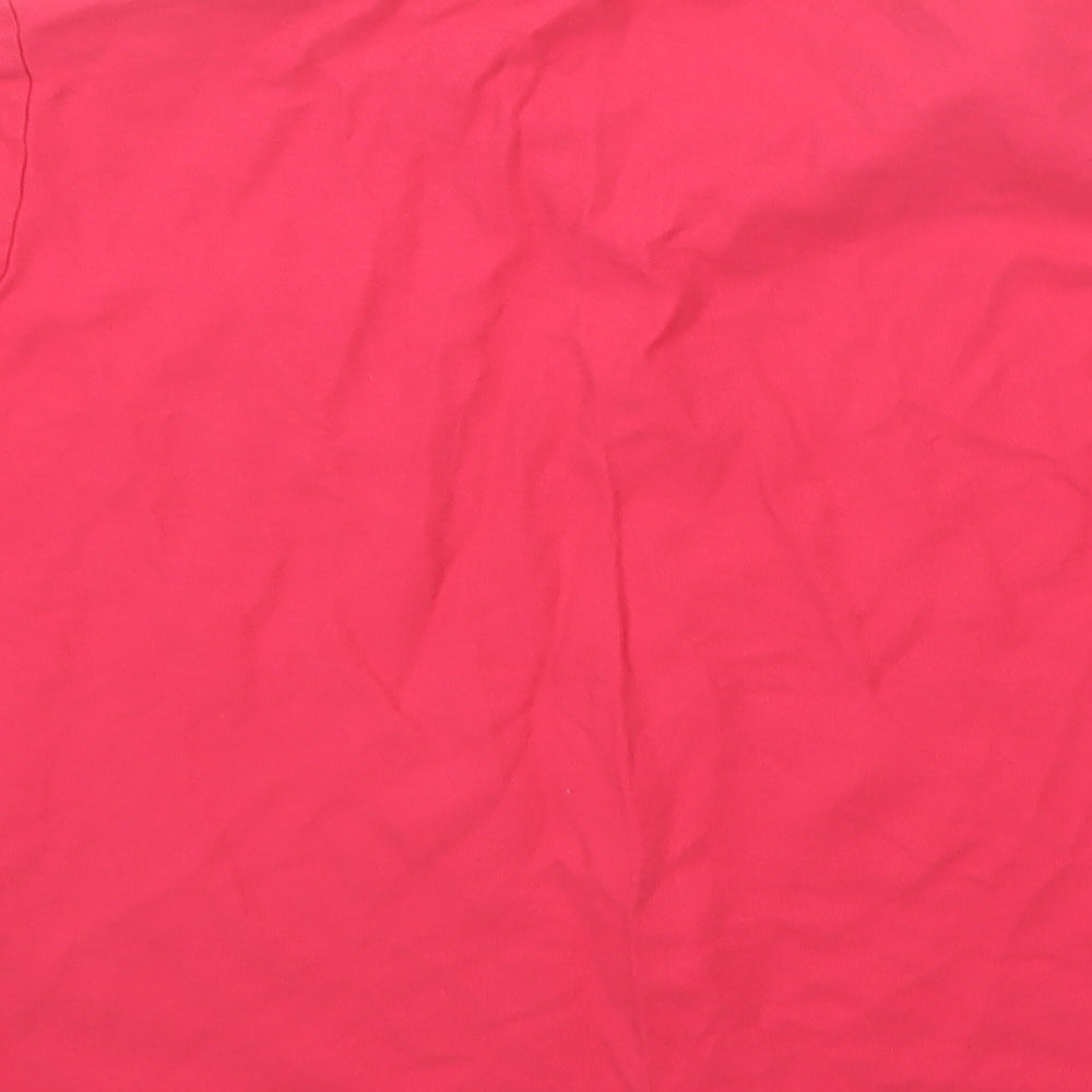 Originals Womens Pink Cotton Basic Polo Size 20 Collared