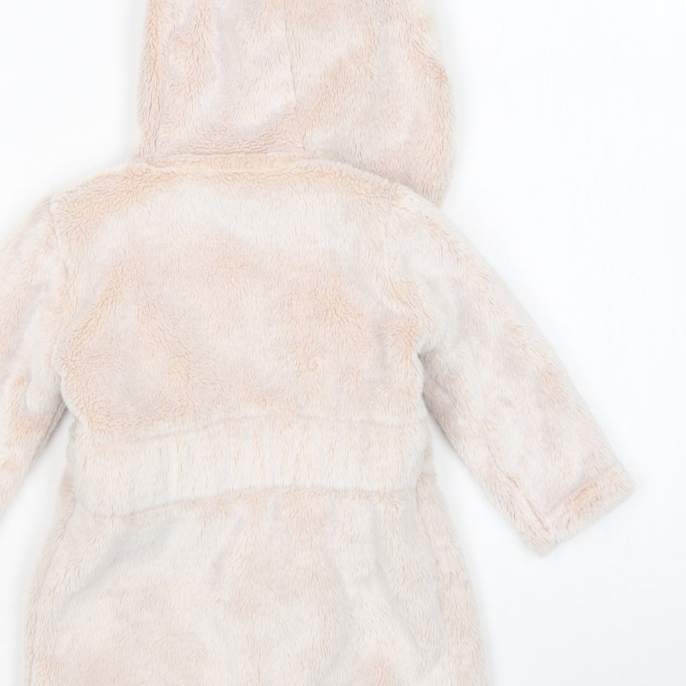 George Girls Brown Polyester Gown Size 6-9 Months