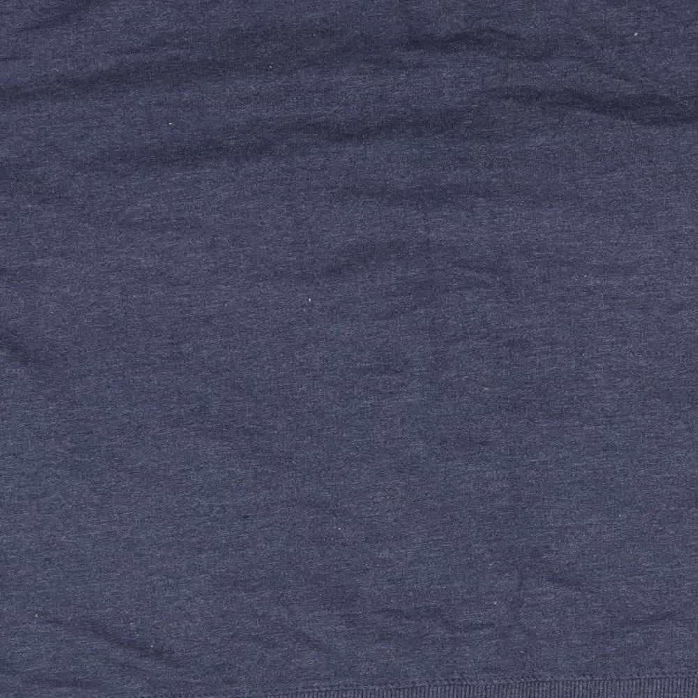 Avenue Womens Blue Round Neck Cotton Pullover Jumper Size 16 - Choose to Snooze