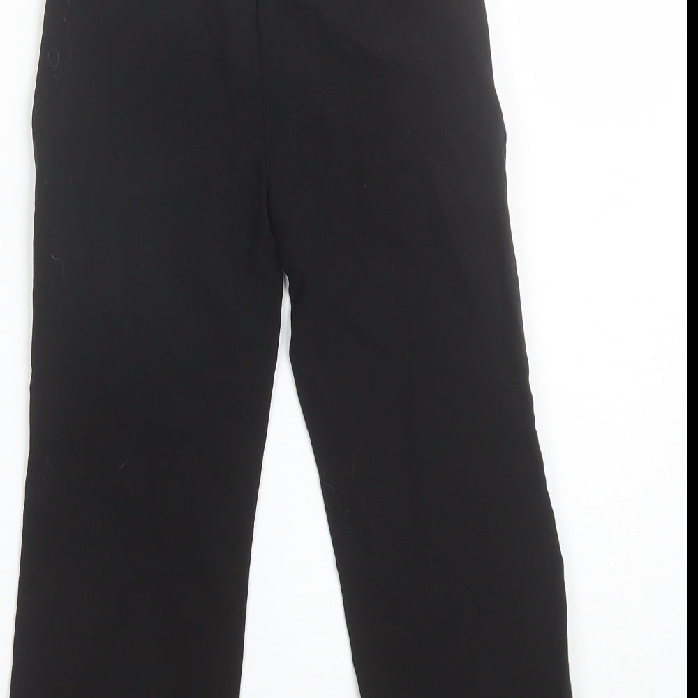 Smart Start Girls Black Polyester Dress Pants Trousers Size 4-5 Years Regular