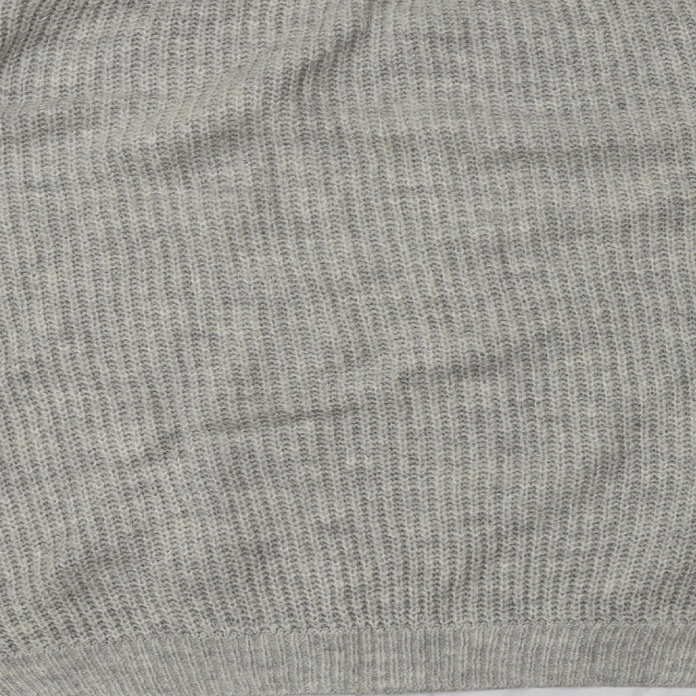 George Womens Grey Crew Neck Pullover Jumper Size L