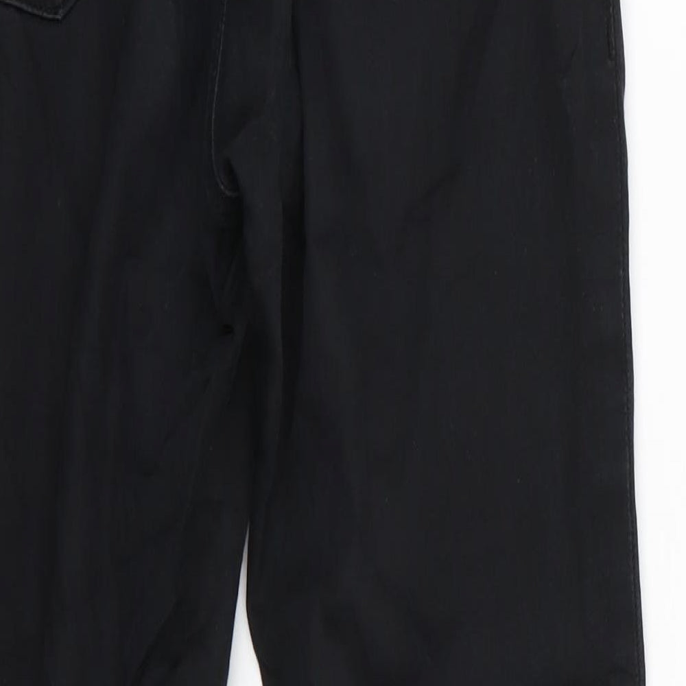 Topshop Moto Mens Black Cotton Skinny Jeans Size 28 in L28 in Regular