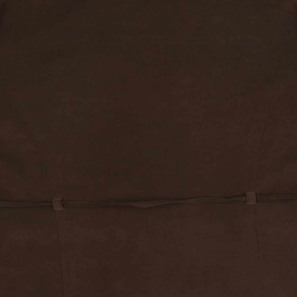 SARAH HAMILTON Womens Brown Jacket Size 14