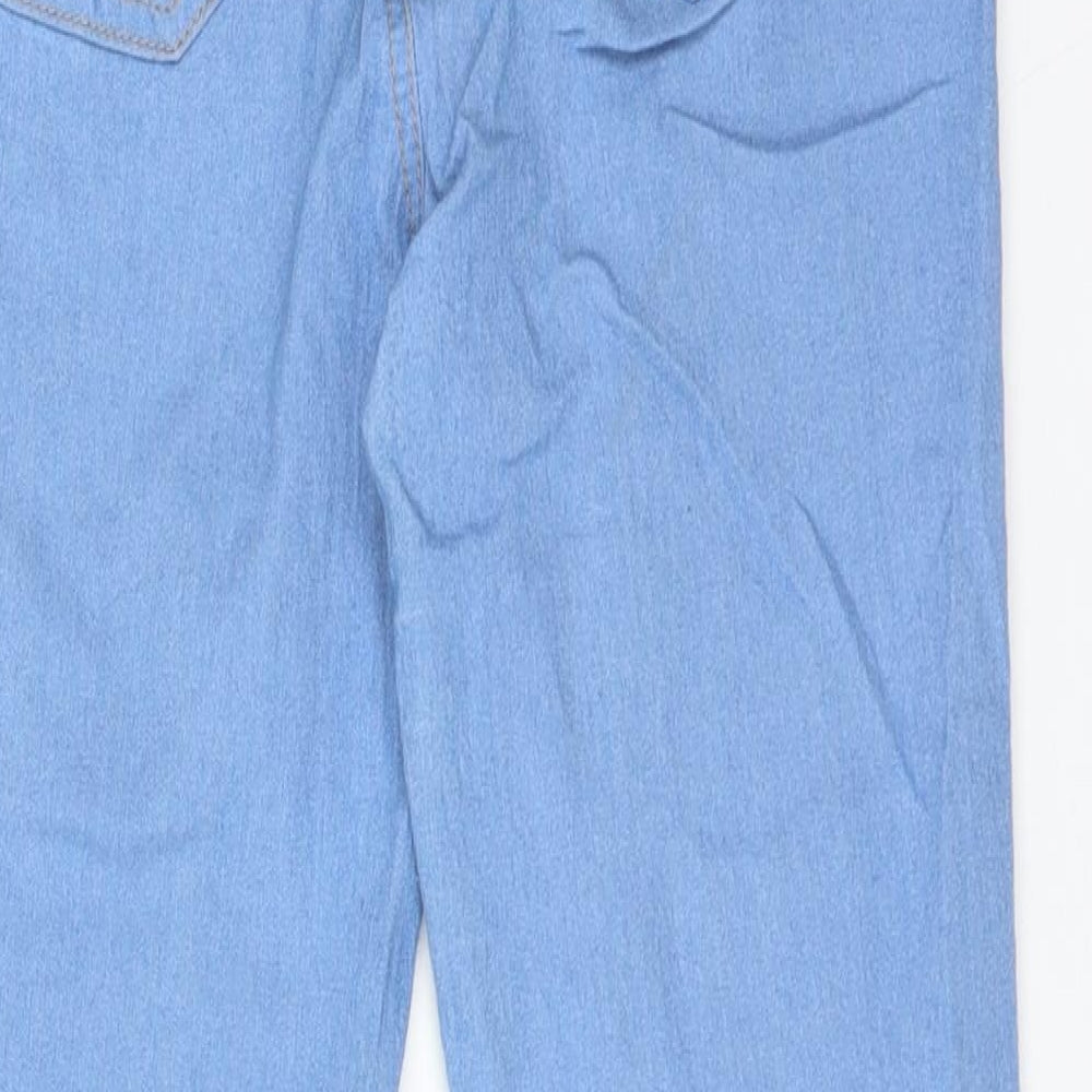 LEFTIES Womens Blue Cotton Jegging Jeans Size 10 L27 in Regular
