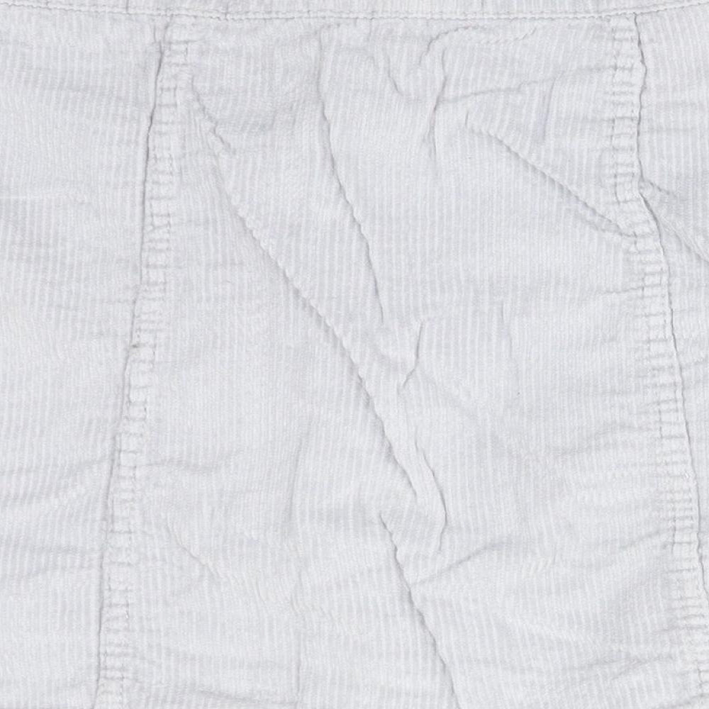 DENIM CO Womens Grey Cotton Straight & Pencil Skirt Size 10