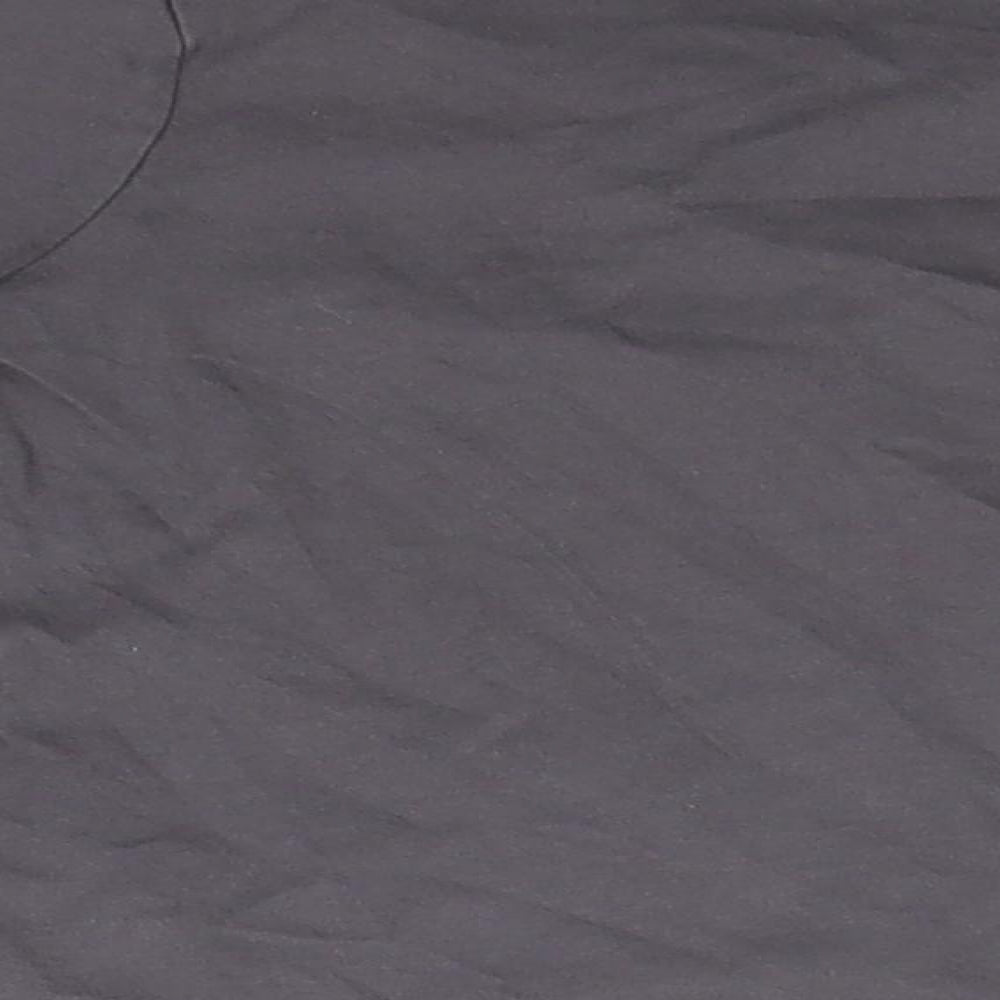 George Boys Grey Cotton Basic T-Shirt Size 2-3 Years Round Neck - Daddy's Bestie