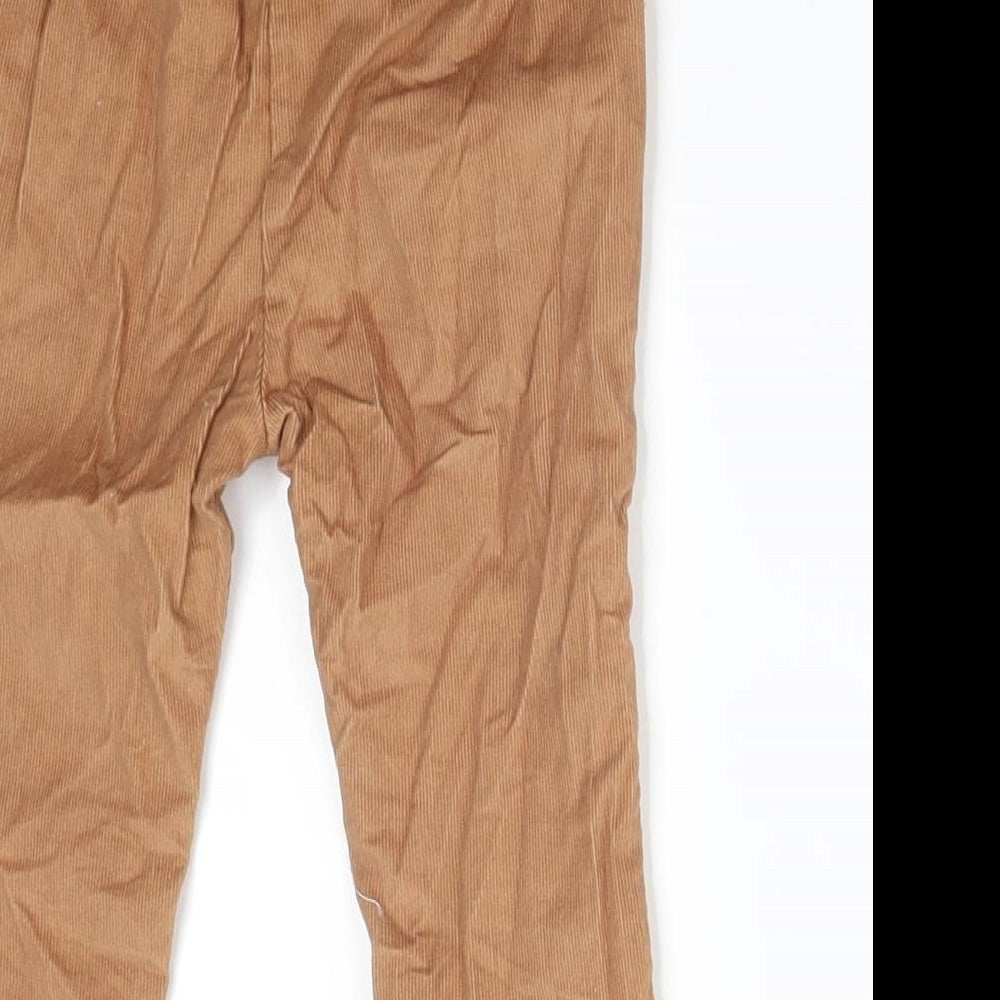 Nutmeg Boys Brown Cotton Trousers Size 9-12 Months