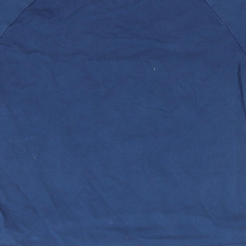 Next Level Boys Blue Cotton Basic T-Shirt Size 5 Years Round Neck - Games Console Next Level