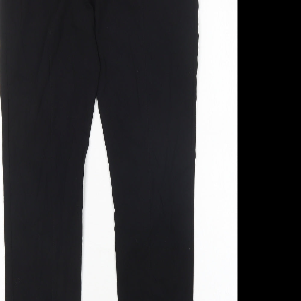 Atmosphere Womens Black Polyester Trousers Size 14 L28 in Regular