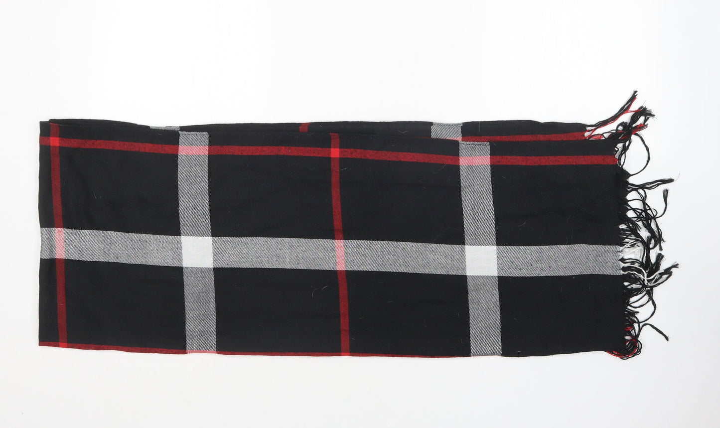 Preowrn Womens Multicoloured Plaid Shawl/Wrap