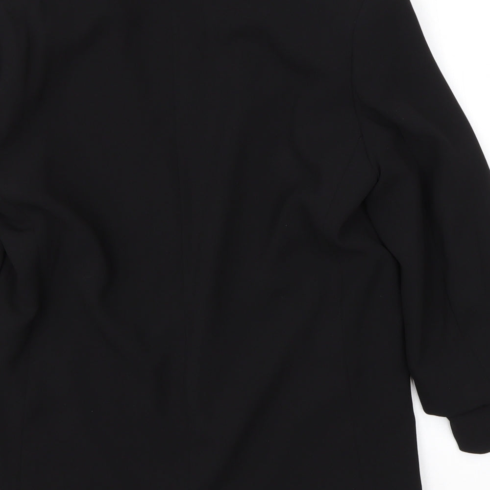 H&M Womens Black Jacket Blazer Size 8