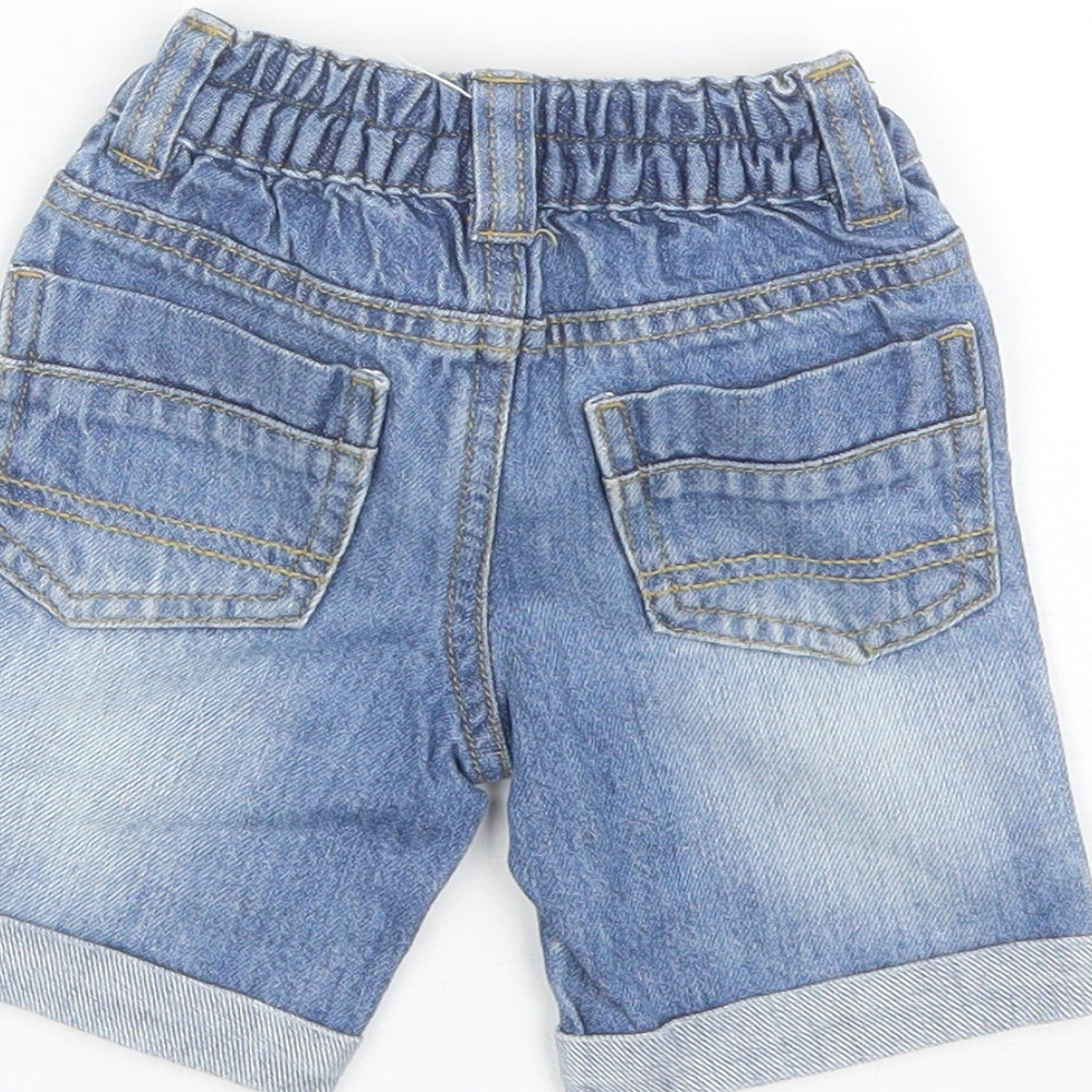 Denim & Co. Baby Blue Cotton Jogger Jeans Size 9-12 Months