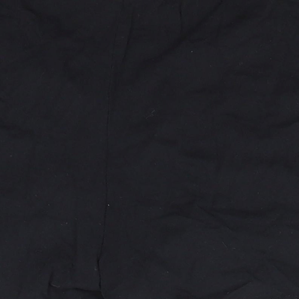 George Boys Black Cotton Sweat Shorts Size 9-10 Years Regular