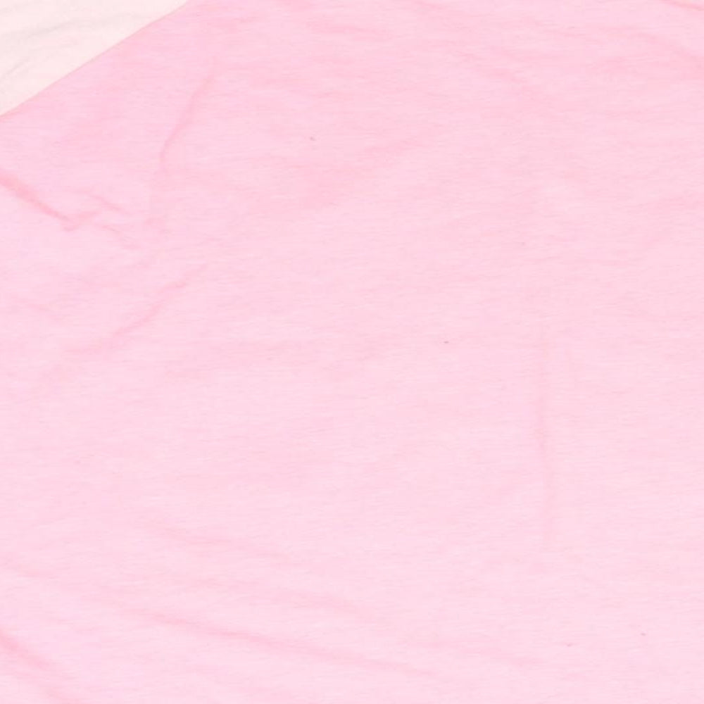 Disney Girls Pink Solid Polyester Top Pyjama Top Size 6-7 Years - Lion King