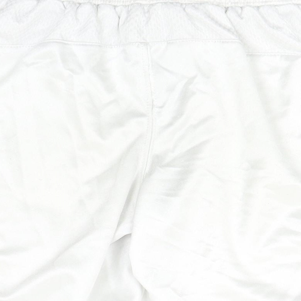 Macron Boys White Polyester Utility Shorts
