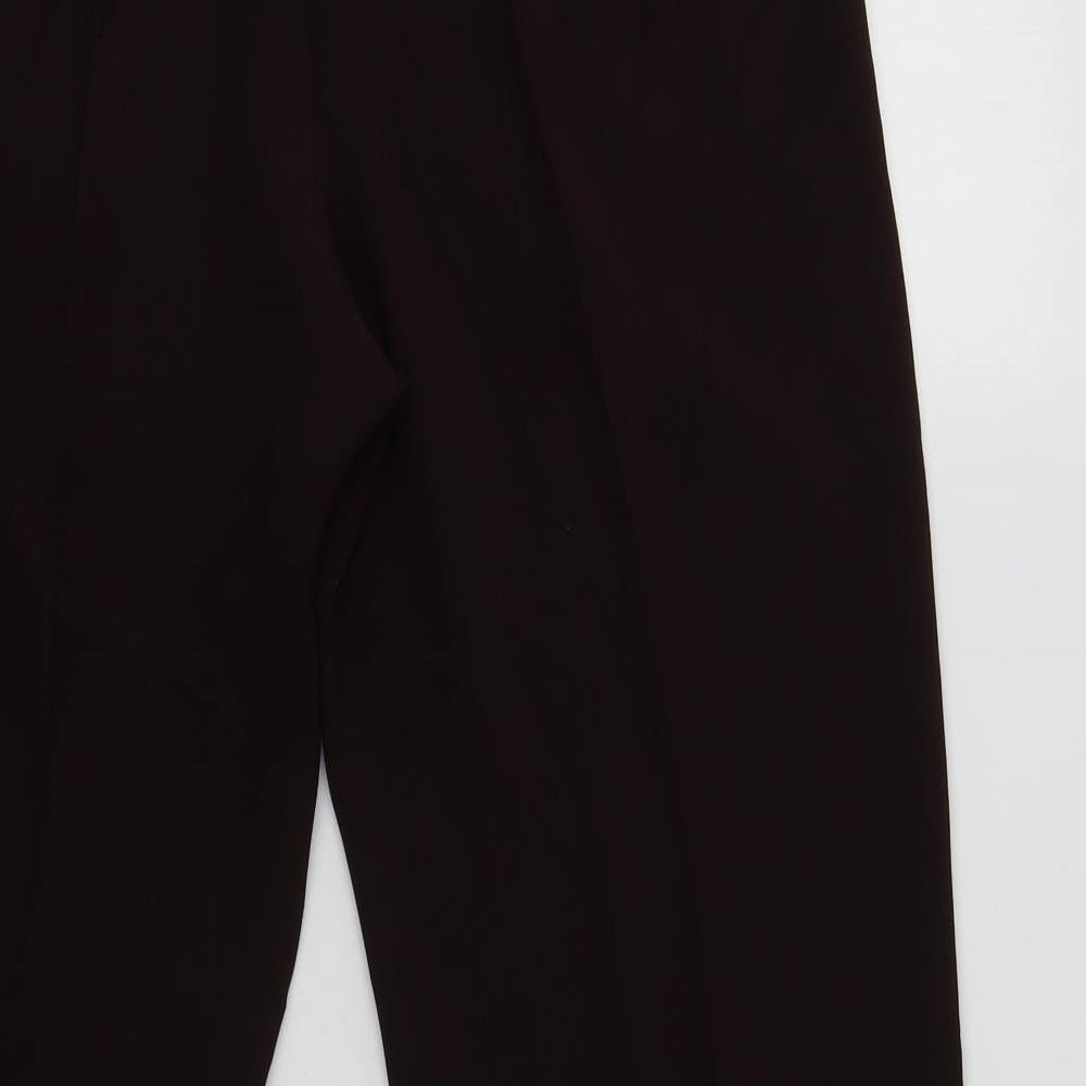 La Maison du Jersey Womens Purple Polyester Dress Pants Trousers Size 12 L29 in Regular