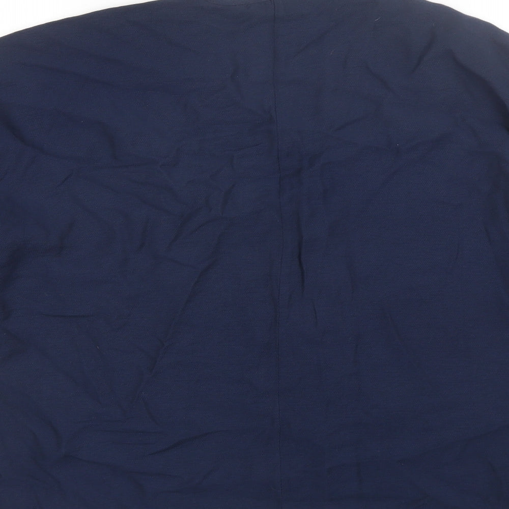 Marks & Spencer Womens Green Viscose Basic Blouse Size 12 V-Neck