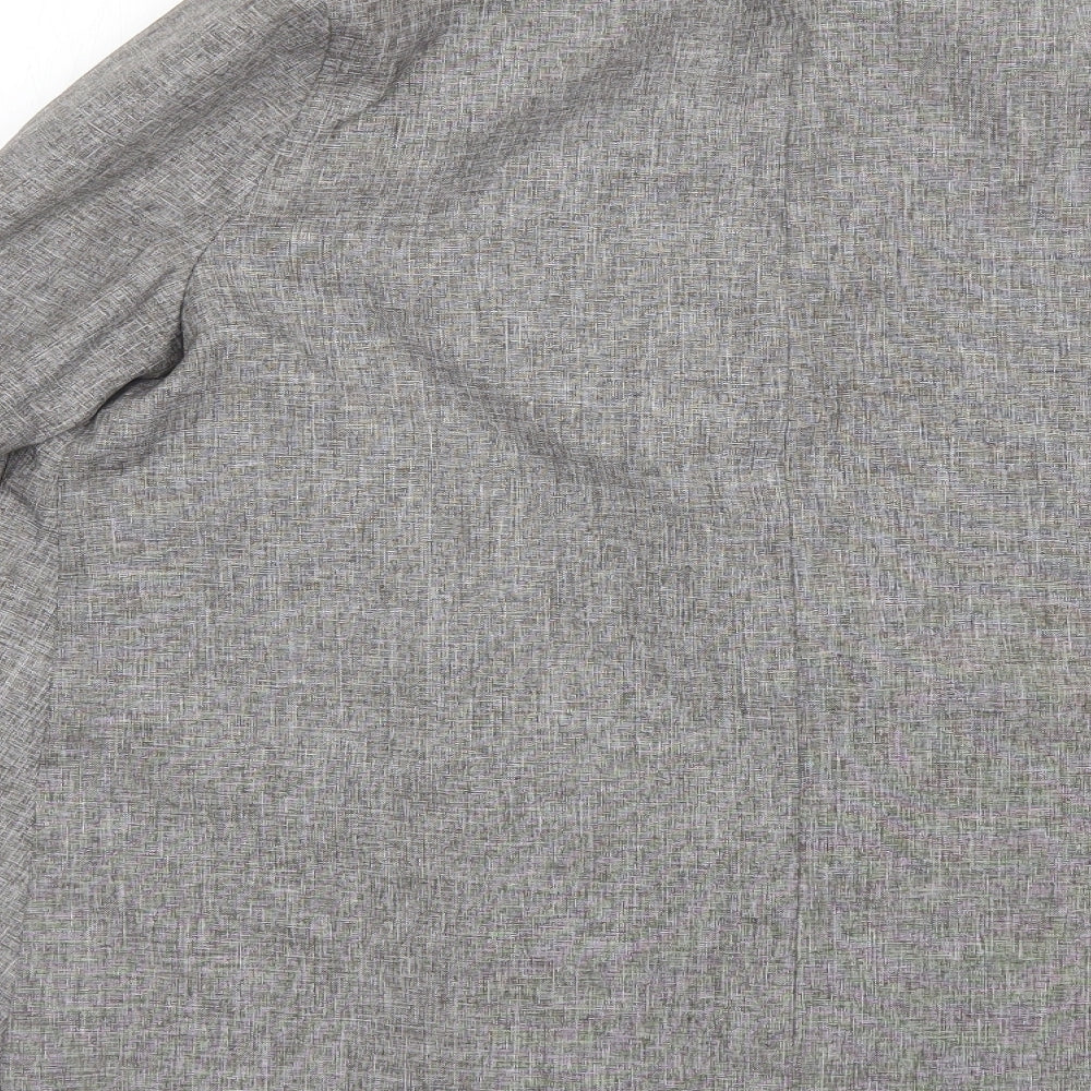 SheIn Womens Grey Jacket Size L