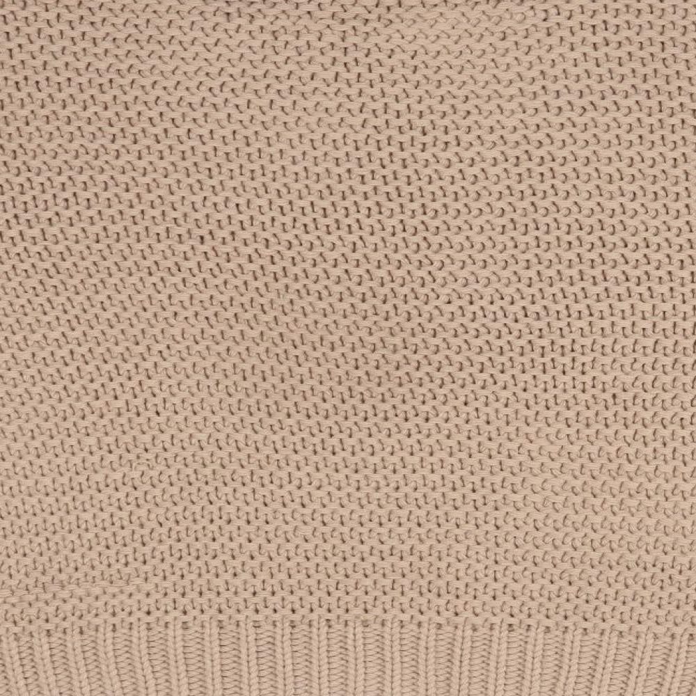 Missguided Womens Brown Mock Neck Acrylic Pullover Jumper Size S