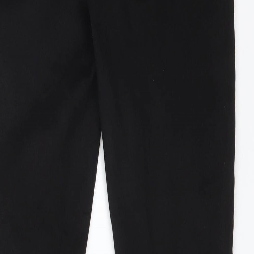 DENIM CO Womens Black Cotton Skinny Jeans Size 10 L29 in Regular