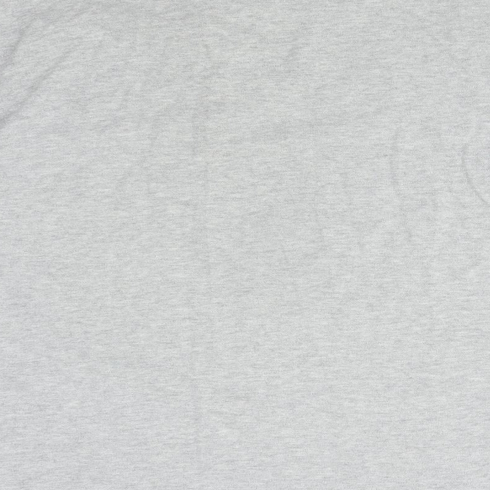 Easy Mens Grey Cotton Polo Size L Collared