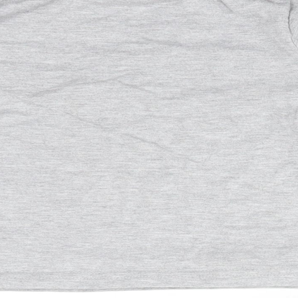 Primark Girls Grey Cotton Basic T-Shirt Size 5-6 Years Round Neck - COLLECT BEAUTIFUL MOMENTS