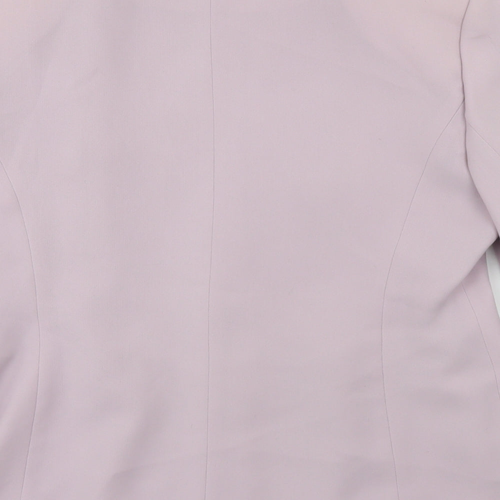 Autonomy Womens Purple Jacket Blazer Size 14