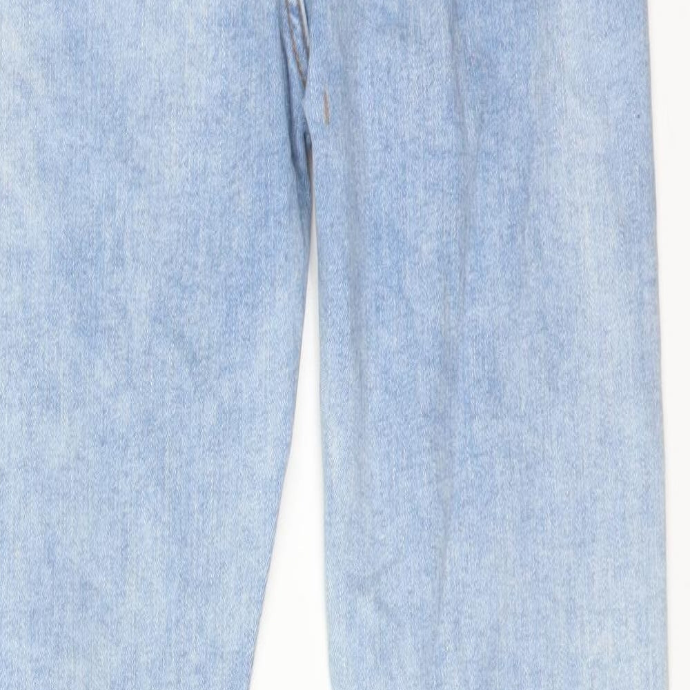 DENIM CO Womens Blue Cotton Skinny Jeans Size 10 L26 in Regular