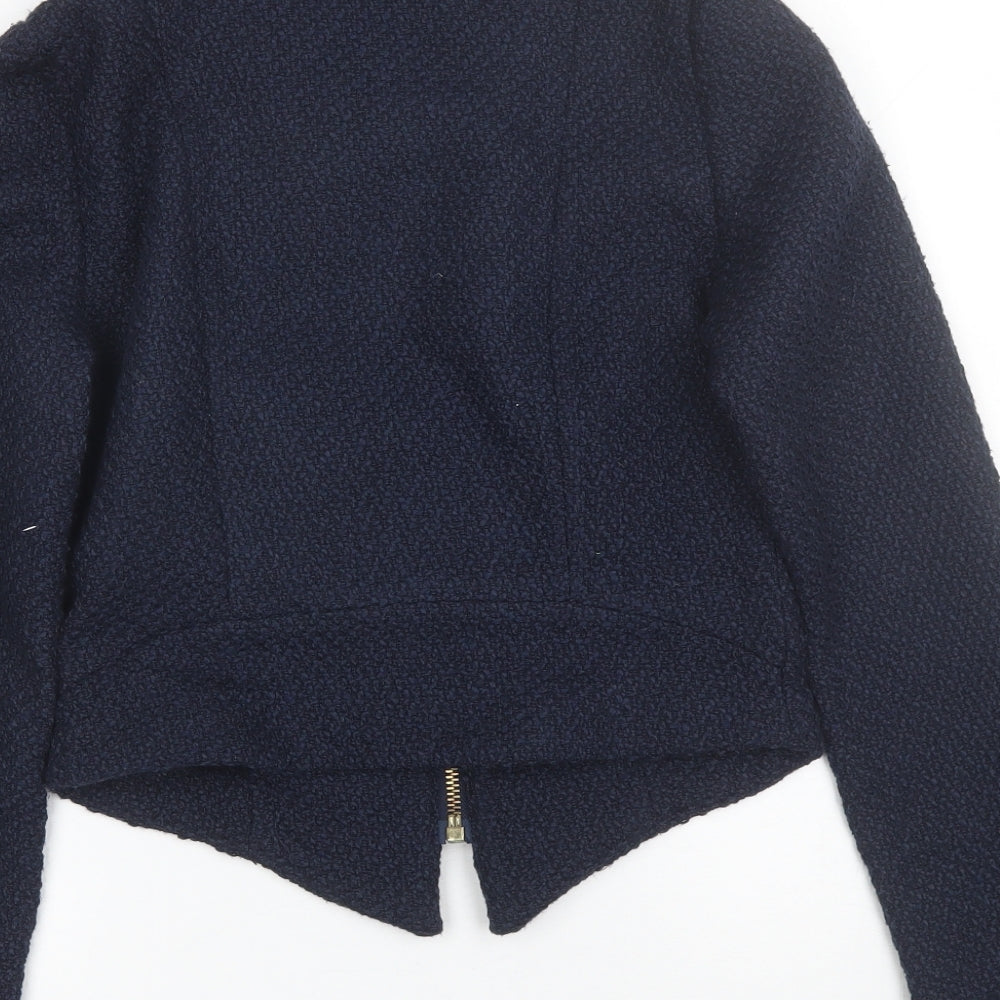 New Look Womens Blue Jacket Size 10