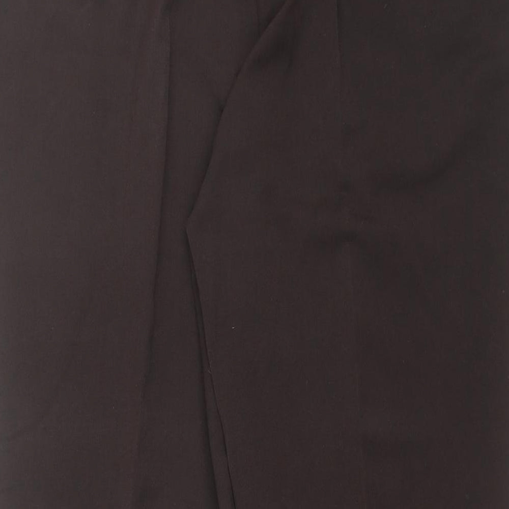 Berkertex Womens Brown Polyester Dress Pants Trousers Size 20 L28 in Regular