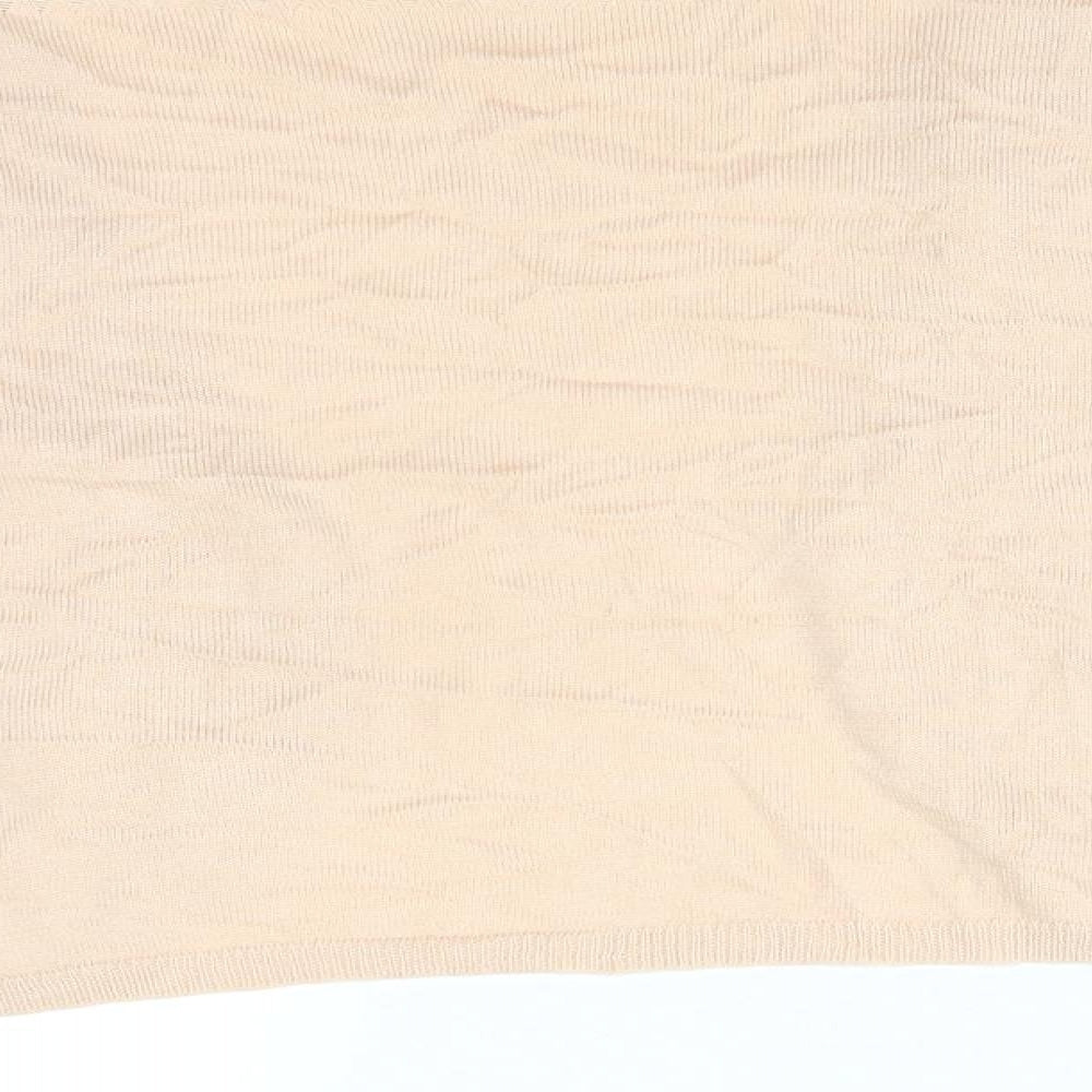 Atmosphere Womens Orange Viscose Cardigan Jumper Size 18